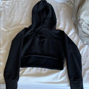Gymshark Cropped keyhole hoodie